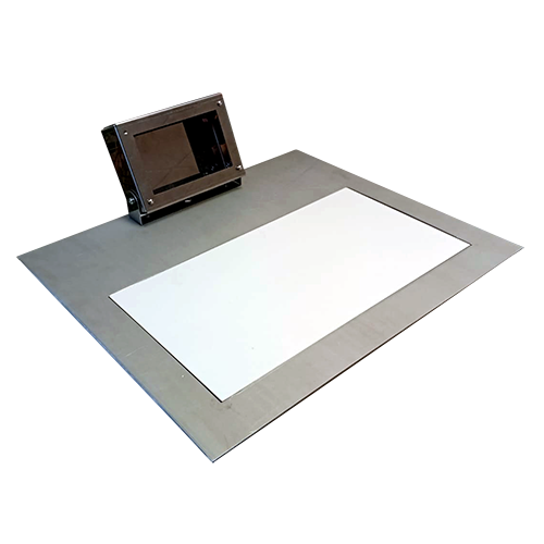 Mesa de leitura RFID para lavandaria
